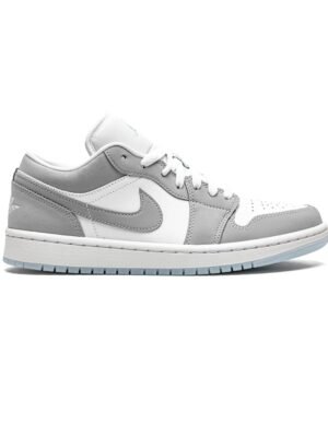 ordan Air Jordan 1 Low White Wolf Grey sneakers