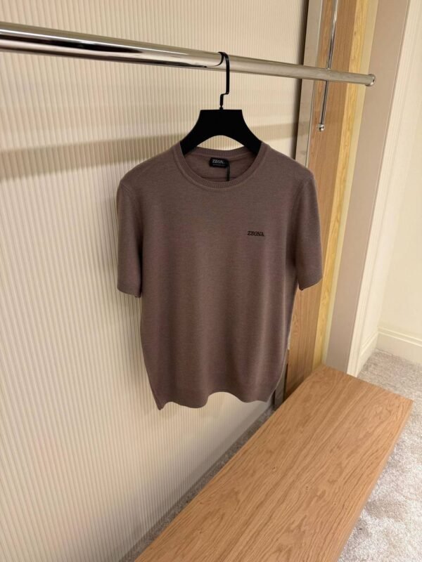 Logo embroidered cotton jersey T-shirt