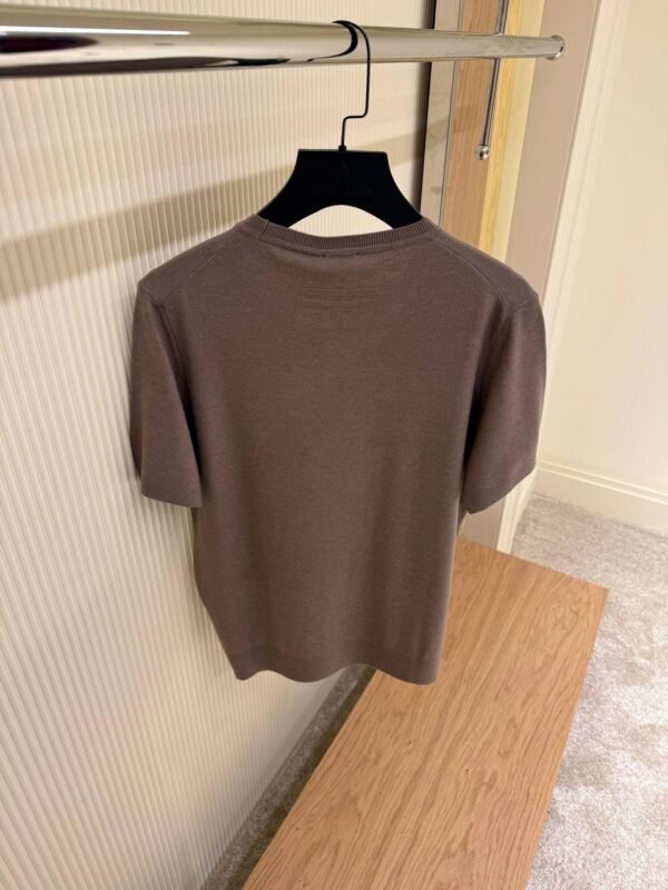 Logo embroidered cotton jersey T-shirt